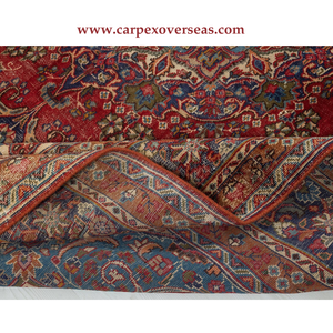 Alfombras persas Indo hechas a mano, alfombras, corredores, diseño clásico, envío rápido, estilo moderno para pasillos del hogar y uso de oración - Product Image 4