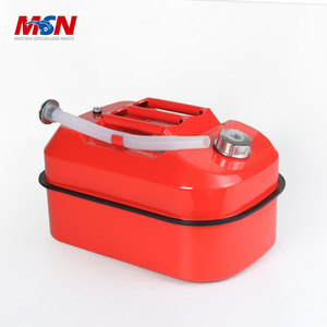 Jerrycan 5L en <span class=keywords><strong>acier</strong></span> laminé à froid, bidon à carburant, conteneur de stockage de liquides, réservoir de carburant portable SM184 - Product Image 1