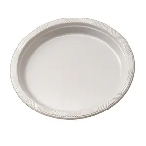 ホワイトチャージャープラスチック/メラミン/同様のセラミック/ディナープレート皿プレートセット食器レストラン使い捨てではありません