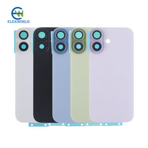 Repuesto de Cristal Trasero para Teléfono Móvil <span class=keywords><strong>iPhone</strong></span> 17 16 15 <span class=keywords><strong>14</strong></span> <span class=keywords><strong>13</strong></span> 12 11 Pro, Panel de Reparación de Cubierta Trasera con NFC <span class=keywords><strong>y</strong></span> Batería - Product Image 1