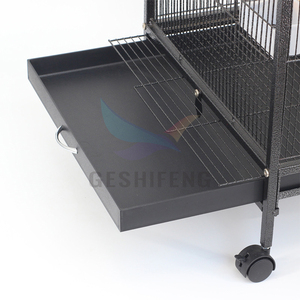 Grand perroquet <span class=keywords><strong>Cage</strong></span> extérieur Wren Magpie Bold Breeding Villa <span class=keywords><strong>Cage</strong></span> à nid d'oiseau durable renforcée <span class=keywords><strong>de</strong></span> métal - Product Image 3
