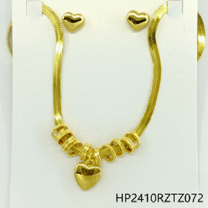 Bracciale a catena di forma geometrica da donna alla moda Set di gioielli Casual per feste - Product Image 1