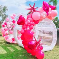 Vente directe d'usine de haute qualité - Maison gonflable en forme de dôme pour fêtes et mariages - Ballons gonflables en forme de maison