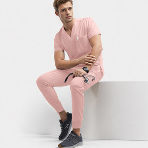 OEM <span class=keywords><strong>abbigliamento</strong></span> <span class=keywords><strong>medico</strong></span> ospedale uniforme medici infermieri uomini donne infermieristico Scrub uniforme <span class=keywords><strong>abbigliamento</strong></span> ospedale camice - Product Image 2