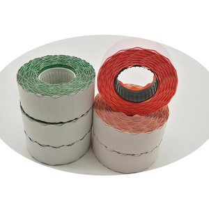 Étiquette en rouleau ondulée 22x16mm pour machines <span class=keywords><strong>METO</strong></span>, OPEN, BLITZ, TOVEL et PRIX - Product Image 2