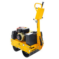 Compacteur vibrant à double tambour portatif à prix d'usine