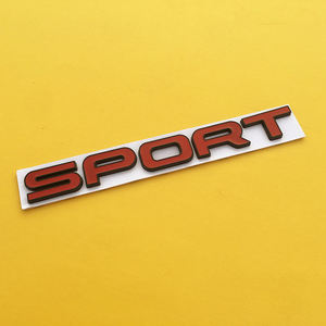 Badge de voiture personnalisé en métal 3D coffre de voiture emblème de Sport de course pour Land Rover Range Rover <span class=keywords><strong>Evoque</strong></span> - Product Image 3