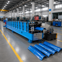 Machine de formage à froid automatique robuste pour la production de tuiles de toiture en acier coloré – Équipement de fabrication de tuiles métalliques