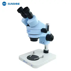 SUNSHINE SZM45-B1 стерео бинокулярный микроскоп с непрерывным масштабированием объектив микроскопа