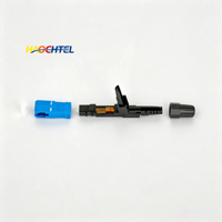 Conector de Fibra Óptica SC UPC para Instalación de Redes FTTH en Interiores y Exteriores, Conector Rápido de Fibra Óptica
