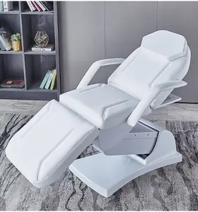 Güzellik salonu mobilyası SPA yatak ayarlanabilir masaj masası elektrikli yüz yatak kol dayama ile motorshairdressing mobilya