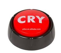 Botón de sonido personalizado al por mayor, botón de grabación de voz de plástico con sonido de color personalizado y logotipo para mordaza y regalos promocionales