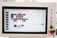 Ligne de perçage et d'alésage CNC six faces combinée à table articulée, haute précision, pour le perçage de meubles sur mesure