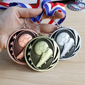 เหรียญรางวัลกีฬาฟุตบอลโลหะขายส่ง - Product Image 4