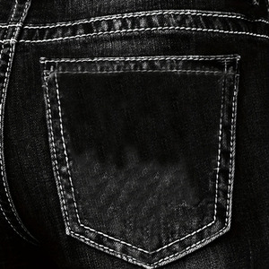 KY femmes Y2K Vintage Jeans lavage à l'acide Skinny <span class=keywords><strong>Bootcut</strong></span> avec épais contraste couture Design rétro Denim pantalon - Product Image 2