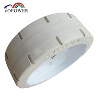 Pneu plein Topower 12x4x9.25 non-marquant pour nacelle élévatrice à ciseaux