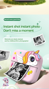 Mới 2025 xu hướng A28 ngay lập tức chụp ngay lập tức in Màn hình máy in 1080P siêu video máy in nhãn đa dán máy in mini - Product Image 2