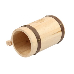 Accesorio <span class=keywords><strong>de</strong></span> Bar hecho a mano, taza <span class=keywords><strong>de</strong></span> <span class=keywords><strong>cerveza</strong></span> <span class=keywords><strong>de</strong></span> madera Natural con <span class=keywords><strong>mango</strong></span> para beber café, té, vino, <span class=keywords><strong>cerveza</strong></span> - Product Image 3