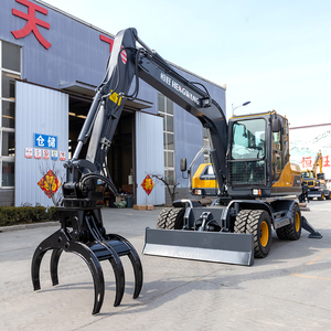 Excavadora De Ruedas Banden Wielgraafmachines 15 Ton 8 Ton 9 Ton Wielgraafmachine - Product Image 4
