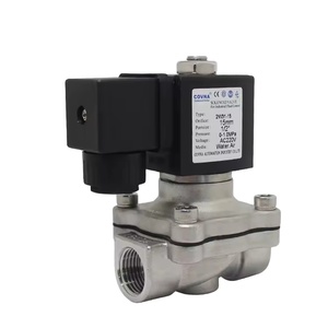 วาล์วโซลินอยด์ COVNA แบบปิดปกติ 12V 24V วาล์วโซลินอยด์ 2 ทาง ขนาด 1/2 นิ้ว สำหรับน้ำและแก๊ส - Product Image 1