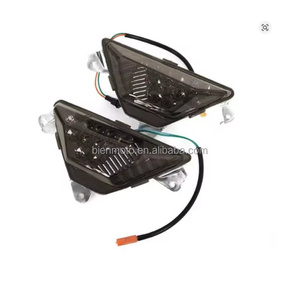 Luz Intermitente Delantera LED para Motocicleta <span class=keywords><strong>KAWASAKI</strong></span> <span class=keywords><strong>NINJA</strong></span> 250 300 400 650 1000SX ZX6R ZX25R Z1000SX ER6F, Lámpara Indicadora Intermitente - Product Image 4