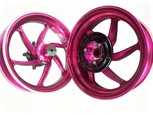 Jantes forgées CNC légères au prix d'usine, adaptées à la Yamaha NMAX 13 pouces 3.0J/3.5J, rénovation/amélioration, installation facile - Product Image 6