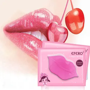 EFERO Natural Organic Anti Aging Wrinkle Lip Sleeping Mask Moisturizer Lip Mask Crystal Collagen Lip Mask