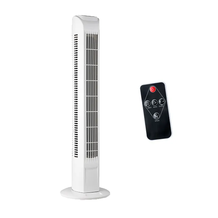 220V/32 Inch Stand Remote Control Electric Tower Fan With Timer