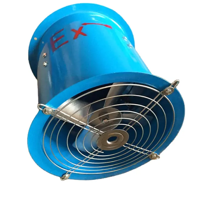 Industrial fan with large air volume low noise explosion-proof shaft fan