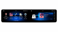 Écran double 12,3 pouces DSP GPS pour lecteur multimédia de voiture Mercedes Benz Classe E W212 NTG4.5 2400x900 IPS avec CarPlay sans fil et Android Auto
