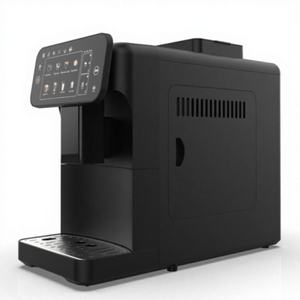 <span class=keywords><strong>Machine</strong></span> à café expresso automatique avec moulin intégré, pompe 20 bars, réservoir d'eau de 1,1 L, format compact et fin, contrôle PID, mousseur à lait, 1350 W - Product Image 4