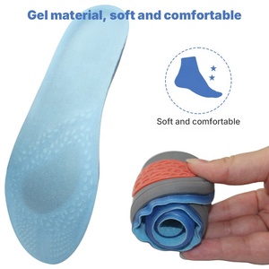 Convient aux <span class=keywords><strong>chaussures</strong></span> de course en TPE souple matériau anti-fatigue orthopédique talon plat <span class=keywords><strong>semelles</strong></span> de sport en gel - Product Image 5