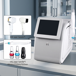 808 755 1064nm Diode Picosecond Laser Machine Multi-wavelength 532 755 1064nm <b>Hair</b> <b>Remover</b> Tattoo <b>Eyebrow</b> Washing Skin Brighten - Product Image 1