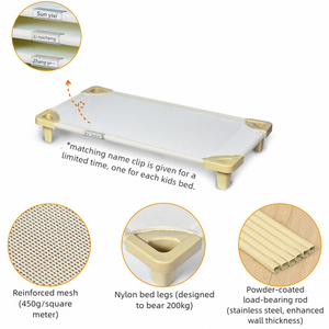 Fornitore di Lettini Impilabili in Plastica con Rete per <span class=keywords><strong>Bambini</strong></span> per Asilo Nido e Scuola dell'Infanzia Metodo <span class=keywords><strong>Montessori</strong></span> - Product Image 5