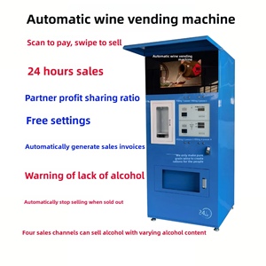 Distributeur automatique de <span class=keywords><strong>Baijiu</strong></span> en gros, distributeur d'alcool intelligent multi-canaux sans personnel, paiement par carte et lecture de code QR - Product Image 2