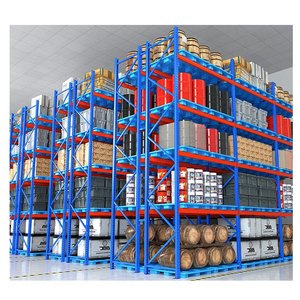 Guichang Sistema de almacenamiento Filo de alta densidad Almacén Drive In Rack Van Pallet Racking System Drive In Pallet Racking - Product Image 3