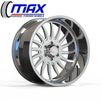 Jantes forgées Super Single MAX 26x14 28x14 30x16 8x170 8x180 pour Ford F350 et GMC Sierra 3500HD à déport profond