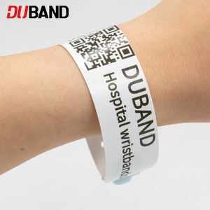 Rouleau de bracelets en papier thermique imperméable, couleur unie, bracelets d'identification thermiques directs, événements promotionnels, hôpitaux, cliniques, admissions - Product Image 1