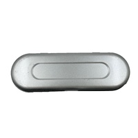 Boîte en métal rectangulaire personnalisée, boîte en métal pour le stockage, recyclable, logo personnalisé, emballage alimentaire