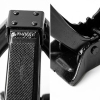 Cric ciseaux 1T en acier robuste, portée de levage 90-310mm, cric portable pour pneus de voiture, pour réparation automobile, vente en gros, direct usine