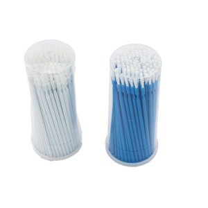Dental <b>Brushes</b> LK-201A Plastic Disposable Oral Care Tools For Adults Blue And White 100 Pcs Per <b>Bottle</b> - Product Image 1