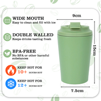 Tasse à café en acier inoxydable Offre Spéciale de 12oz gobelet isolé pour le bureau