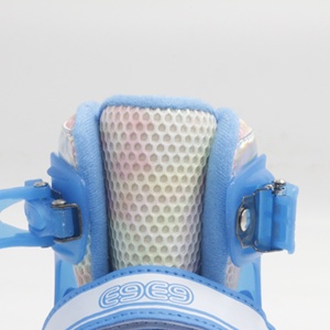 Pattini a rotelle per bambini con tripla protezione di sicurezza, 2 misure regolabili, ruote luminose divertenti, regalo fantastico per bambini - Product Image 5