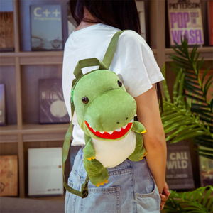 Sac à dos en peluche doux pour enfants, motif <span class=keywords><strong>dinosaure</strong></span> et lapin, rembourré en coton PP, idéal pour la maternelle et les bébés, sac pour peluches - Product Image 6
