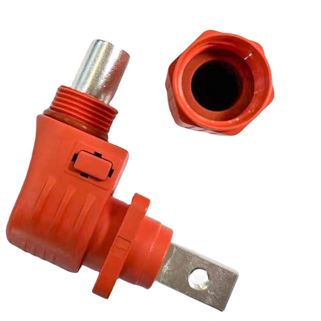 New Energy 120A High Current 8mm High Voltage IP20 Energy Storage System Lithium Battery Terminal Adaptor Connector