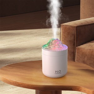 <span class=keywords><strong>Prix</strong></span> bas Portable Cool Mist Usb Led changement de couleur chambre feu flamme humidificateur arôme diffuseur d'huile essentielle H2O humidificateur d'air - Product Image 1