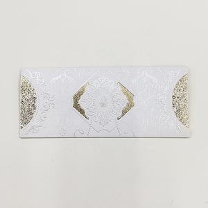 Carte d'invitation de mariage de poche avec carte d'insertion vierge - Product Image 4