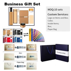 Juego de Regalo Empresarial Premium 2025, Juego de Caja de Regalo Corporativa VIP de Lujo Dorada con Logotipo Personalizado para el Banco de Etiopía - Product Image 4