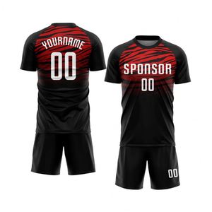 Conjunto de Uniforme Deportivo Profesional, Transpirable y de Secado Rápido, Camiseta y Pantalones Cortos de Fútbol para Hombres y Jóvenes - Product Image 1