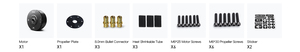 MAD AM30 43KV 드론 모터 농업용 파라모터 용 유인 드론 엔진 브러시리스 모터 드론 ESC Lipo 배터리 - Product Image 6